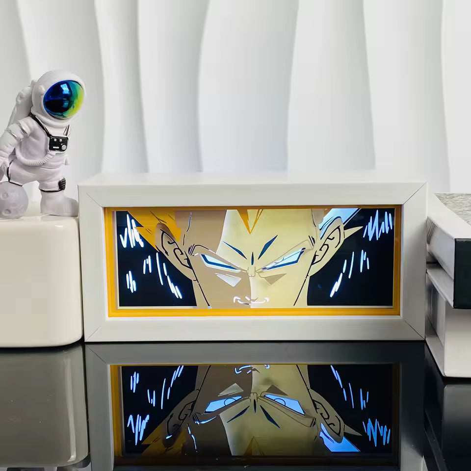 Vegeta Anime Light Box