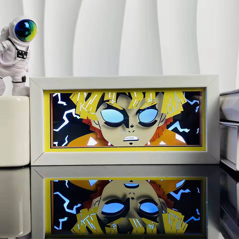 Zenitsu Anime Light Box