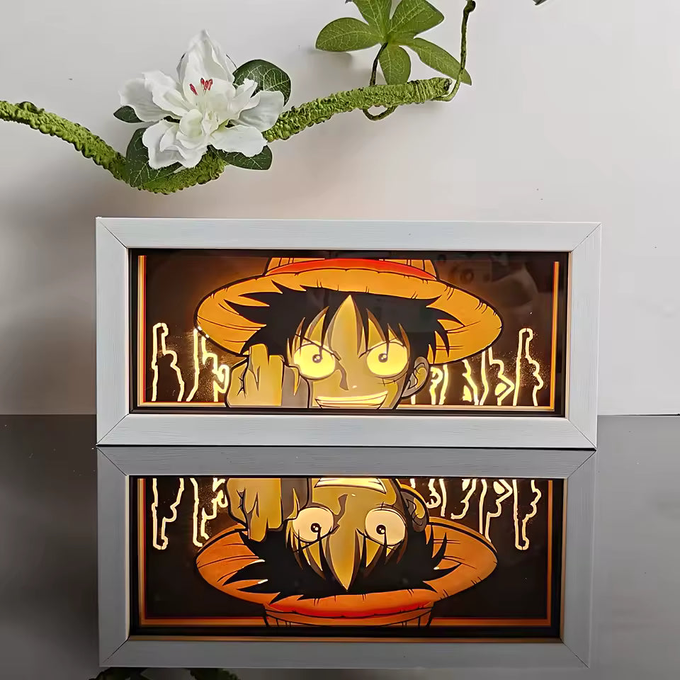 Luffy Anime Light Box