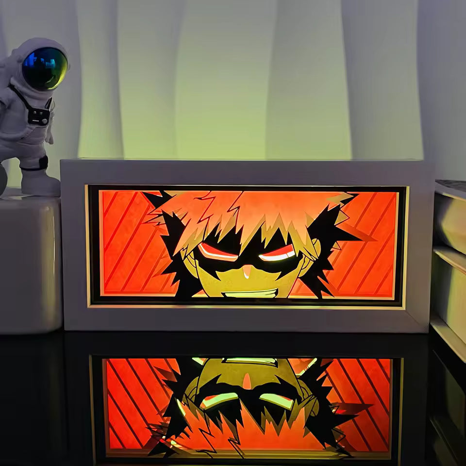 Bakugo Anime Light Box